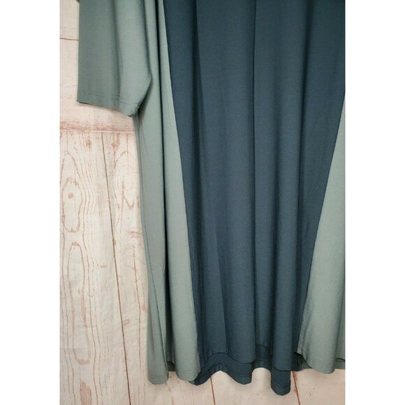 Rare Exclusive Wynne Layers 3XL Plus Sized 2 Pocket 1/4 Sleeve Poly/Spandex Top - Picture 8 of 12